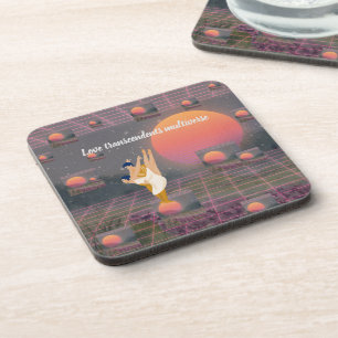 Posavasos El amor trasciende multiverso