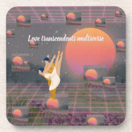 Posavasos El amor trasciende multiverso