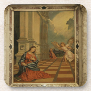 Posavasos El anuncio de Malchiostro, c.1520 (aceite en el
