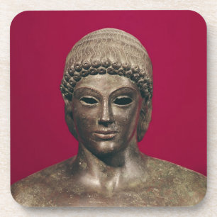 Posavasos El Apolo de Piombino, jefe de la estatua, encontr