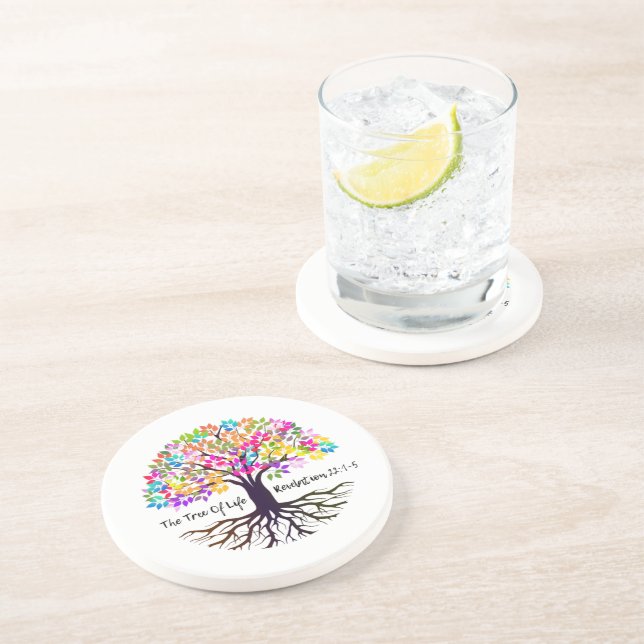 Posavasos El árbol de la montaña rusa (Lado)