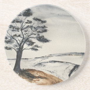 Posavasos El árbol solitario