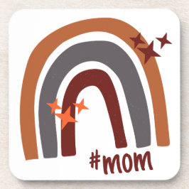 Posavasos El arcoiris grisáceo de Terracota personalizado #m