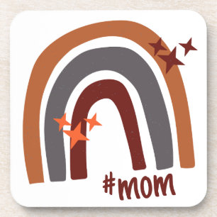 Posavasos El arcoiris grisáceo de Terracota personalizado #m