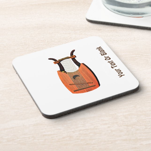 Posavasos El arpa de King David (Lado Izquierdo)