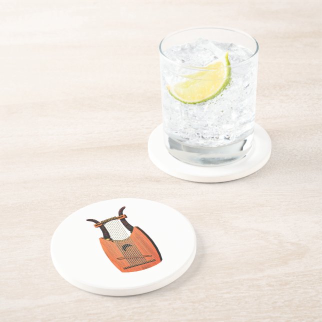 Posavasos El arpa de King David (Lado)