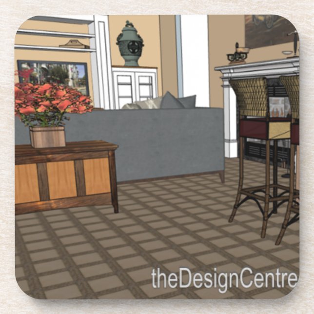 Posavasos el arte decorativo DesignCentre (Frente)