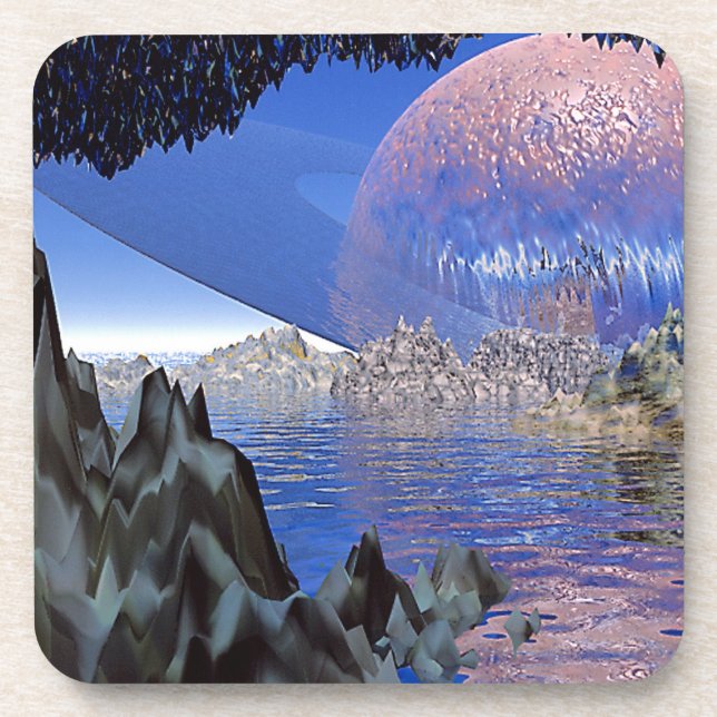 Posavasos El ascenso del planeta (Frente)