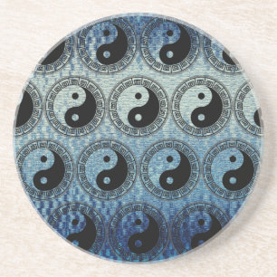 Posavasos El balance: Ba Gua, ocho trigramos en yang TCM