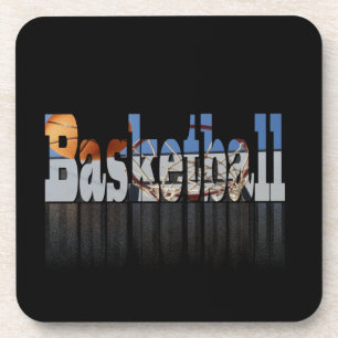 Posavasos El baloncesto es el mejor juego, las galletas