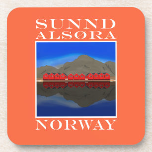 Posavasos El Barco Rojo Casas Sunndalsøra Noruega