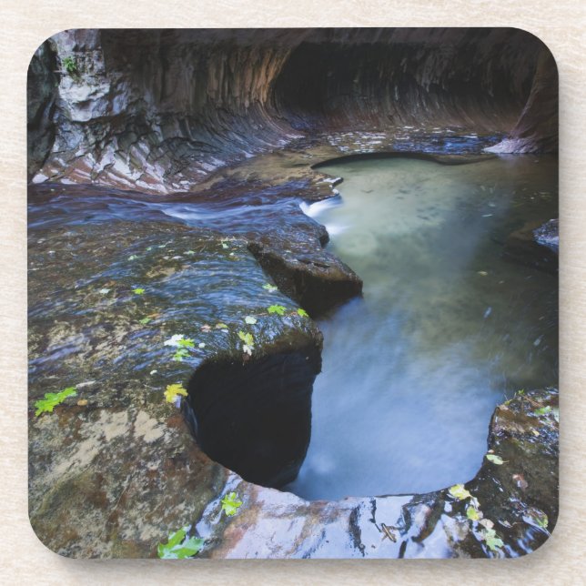 Posavasos El barranco de la ranura del subterráneo (Frente)