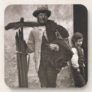 Posavasos El barrido de la templanza, 1876-77 (woodburytype)