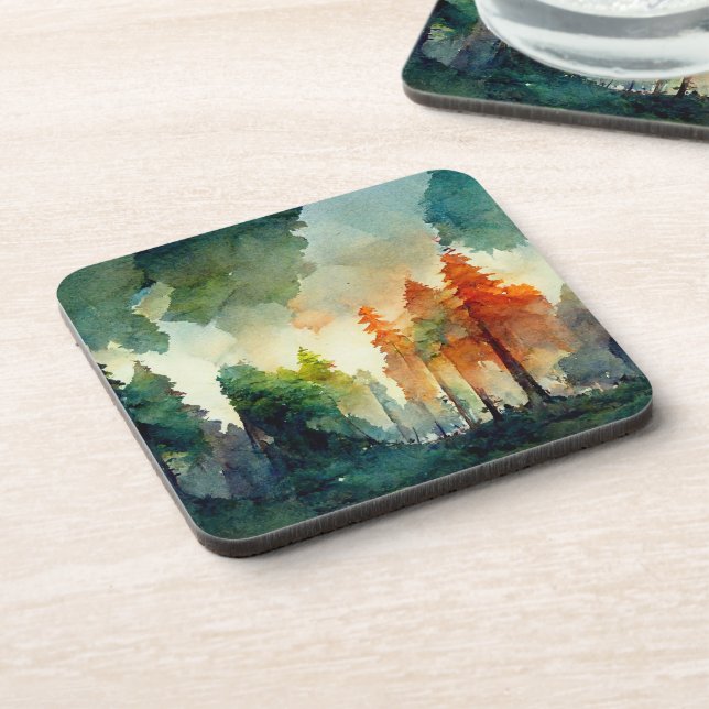 Posavasos El bosque (naturaleza) (Lado Izquierdo)