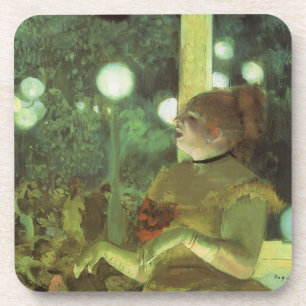 Posavasos El Café Concierto de Edgar Degas, Arte Antiguo Fin