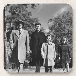 Posavasos El caminar de la familia