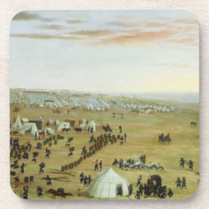 Posavasos El campo de Uruguaiana, Rio Grande, el Brasil,