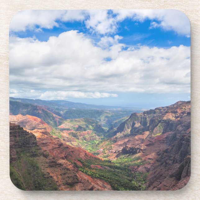 Posavasos El Cañón de Waimea (Frente)