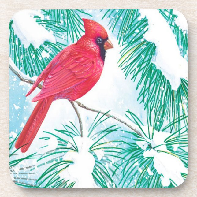 Posavasos El cardenal - (Frente)