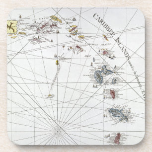 POSAVASOS EL CARIBE: MAPA, 1775