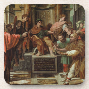 Posavasos El cegar de Elymas (dibujo animado para el Sistine