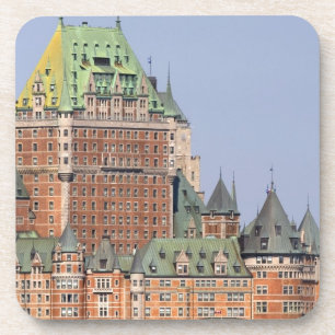 Posavasos El Chateau Frontenac en Quebec City, Canadá.