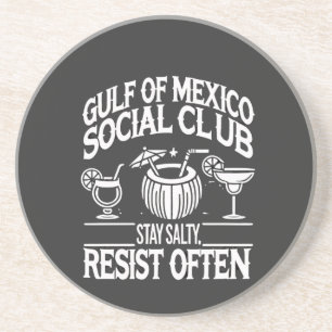 Posavasos El club social del Golfo de México permanece salad
