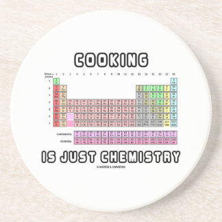 Posavasos El cocinar es apenas química (la tabla periódica)