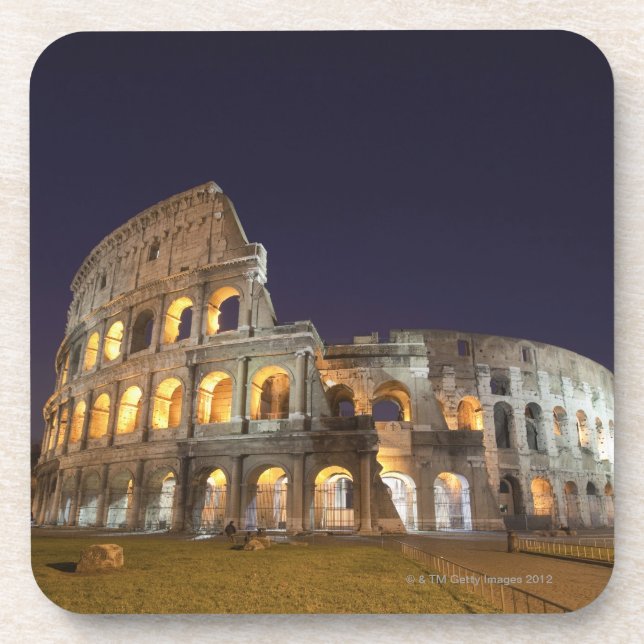 Posavasos El Colosseum o el coliseo romano, originalmente (Frente)