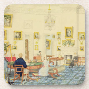 Posavasos El cuarto del invierno en la casa del artista en