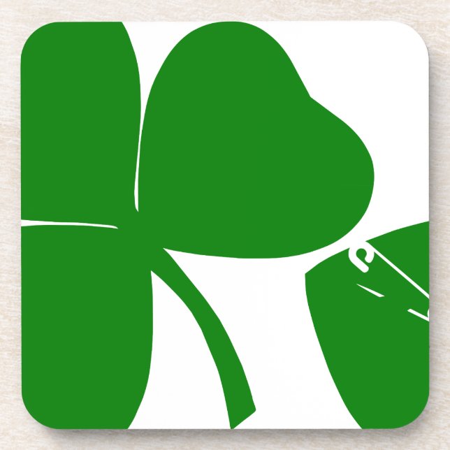 Posavasos El Día de San Patricio se trae la suerte 3 y 1 dej (Frente)