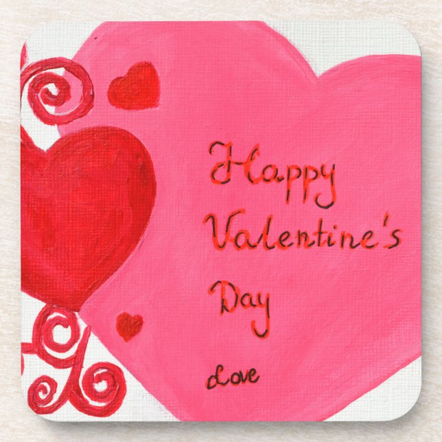 Posavasos El día de San Valentín (Frente)