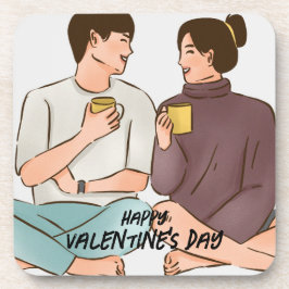 Posavasos El día de San Valentín acogedor