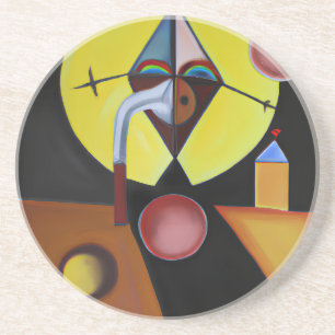 Posavasos El Doctor de la Peste - Pintura al Óleo