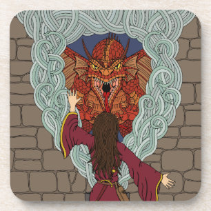 Posavasos El dragón