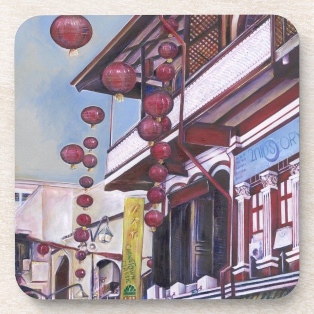 Posavasos El dragón emergente de mi padre, Singapur (Frente)