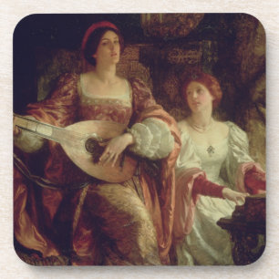 Posavasos El dúo (aceite en lona)