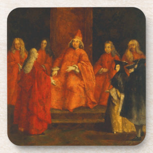 Posavasos El dux Grimani en su trono