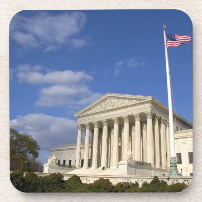 Posavasos El edificio del Tribunal Supremo de Estados Unidos (Frente)