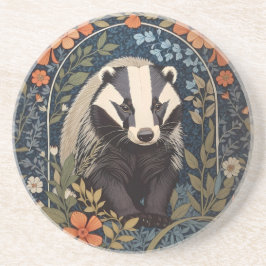 Posavasos El elegante William Morris inspiró a Badger