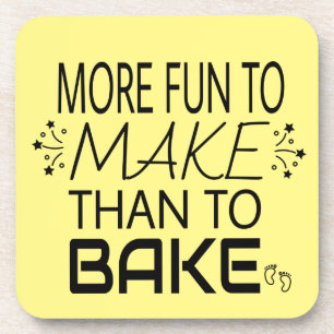 Posavasos El Embarazo Es Más Divertido Que El Humor Bake