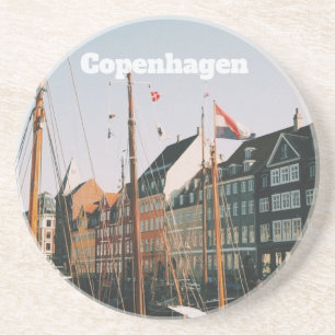 Posavasos El emblemático Nyhavn, Copenhague, Dinamarca