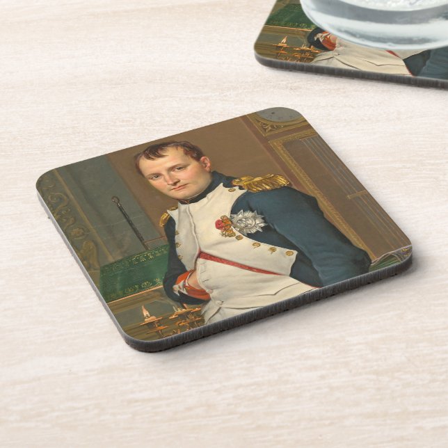 Posavasos El emperador Napoleon en su estudio en el (Lado Izquierdo)