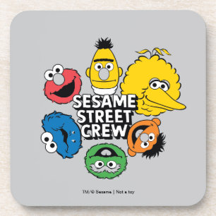 Posavasos El equipo de la calle Sesame