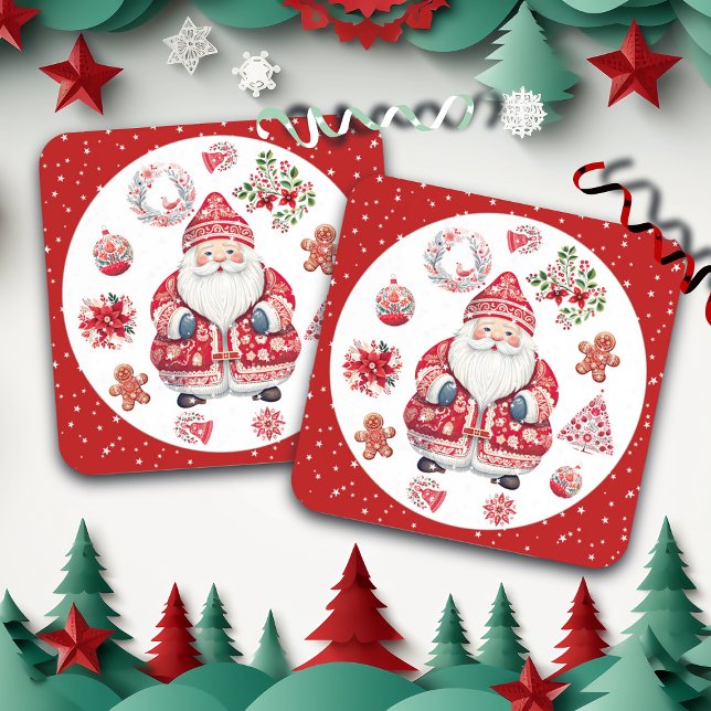 Posavasos El Escandinavo Santa Claus Red (Subido por el creador)