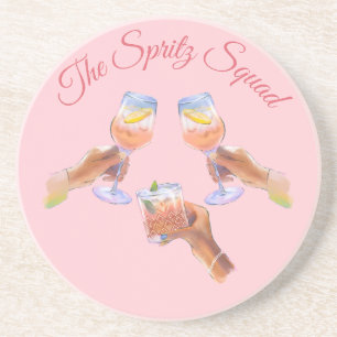 Posavasos El Escuadrón Spritz Escuadrón de la Novia Fiesta