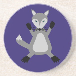 Posavasos El espeluznante Lobo de Halloween