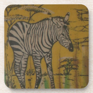 Posavasos El Espíritu Serengeti: Zebra Grazing en Mara