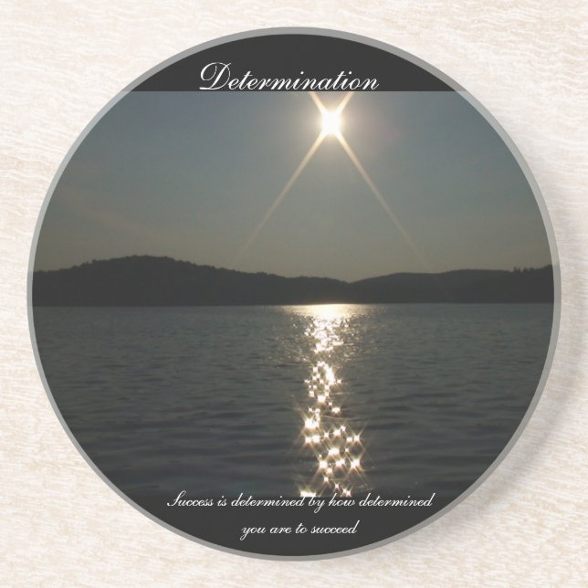 Posavasos El éxito es resuelto (Frente)