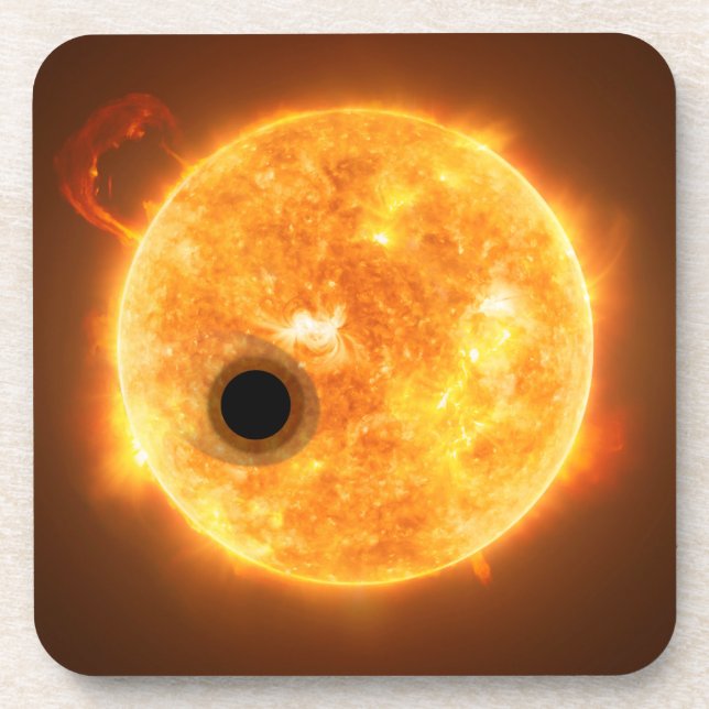 Posavasos El Exoplanet Wasp-107b Es Gigante De Gas (Frente)